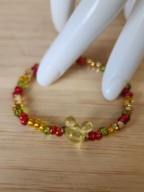 🆕️Belle & Mickey Beaded Bracelet